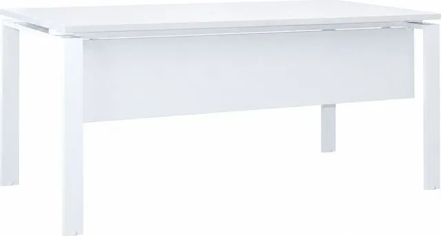 Birou operational Managerial Line, alb, 160x80x75 cm