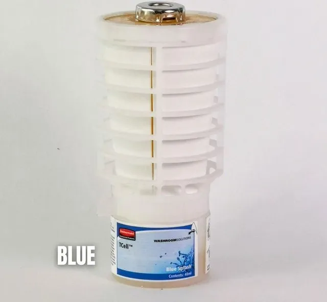 Cartus odorizant Rubbermaid TCell Blue Splash, 48 ml, albastru