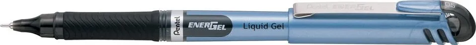 Roller cu gel, Pentel, Energel, 0.5 mm, plastic, negru (PE101110buc)