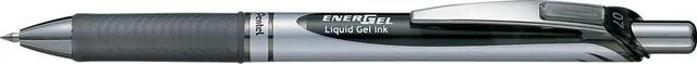 Roller cu gel, Pentel, Energel, 0.7 mm, plastic, negru (PE101200buc)
