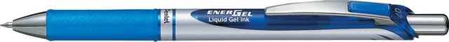 Roller cu gel, Pentel, Energel, 0.7 mm, plastic, albastru (PE101202buc)