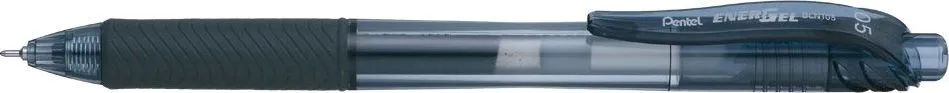 Roller cu gel, Pentel, Energel X, 0.5 mm, plastic, negru