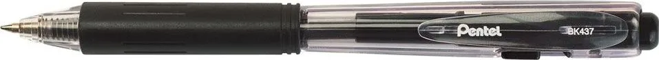 Pix cu mecanism, Pentel, BK-437, 0.7 mm, plastic, negru