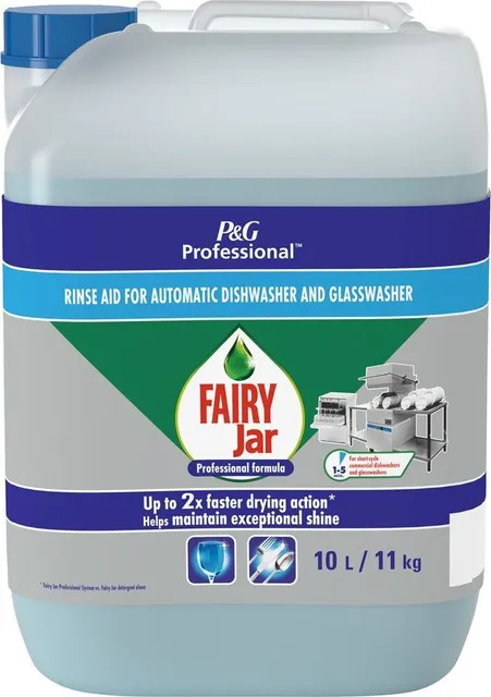 Solutie de clatire concentrata pentru masina de spalat vase Fairy Professional, 10 l