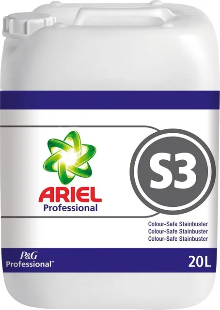 Solutie indepartare pete Ariel S3, dezinfectant, 20 l