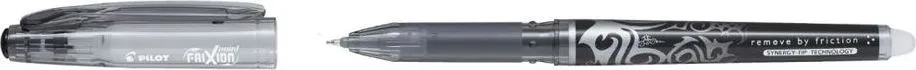 Roller cu gel Pilot Frixion Point, fara mecanism, 0.5 mm, negru