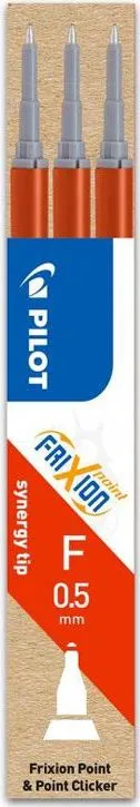 Rezerva roller cu gel Pilot Frixion Point, 0.5 mm, rosu