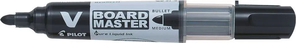 Marker pentru tabla Pilot V-Board, varf rotund, 2.3-6 mm, negru