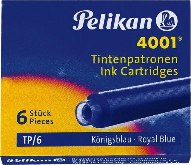 Patroane cerneala, Pelikan, albastru