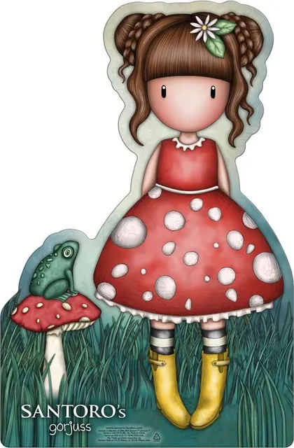 Personaj carton, Santoro, Gorjuss, Little Mushroom, In The Forest