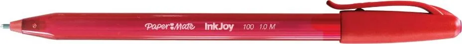 Pix, Papermate, InkJoy, varf 1 mm, plastic, rosu