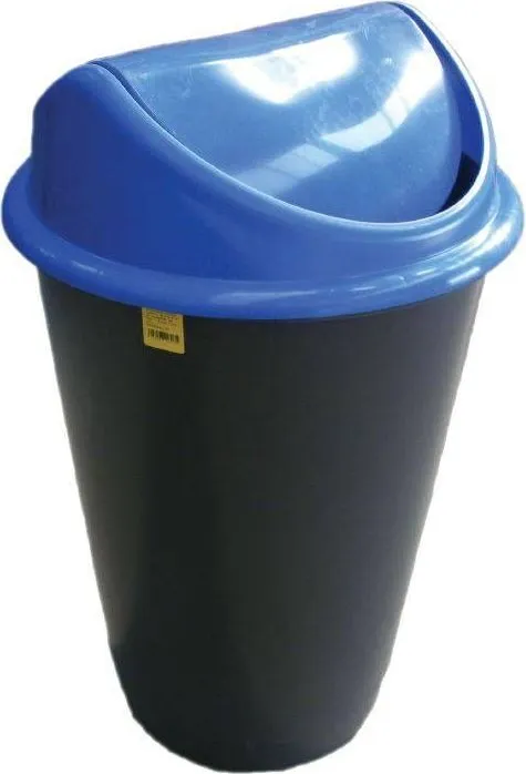 Cos Flip-Flap pentru colectare selectiva a deseurilor, 60 l, albastru