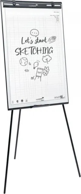 Flipchart magnetic Legamaster Sketch Easy, cu trepied