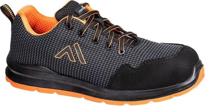 Portwest FC72, Pantof de protectie S3S SR FO, bombeu compozit, talpa antipenetrare, negru, marimea 45