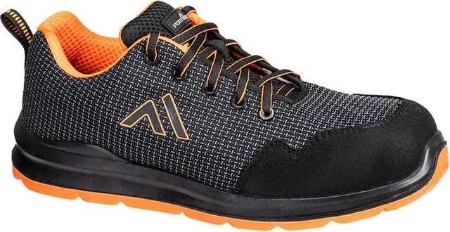 Portwest FC72, Pantof de protectie S3S SR FO, bombeu compozit, talpa antipenetrare, negru, marimea 45