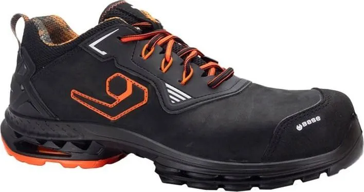 Pantofi de protectie Portwest Amsterdam, S3S ESD CI LG FO SR, negru/portocaliu, marime 40