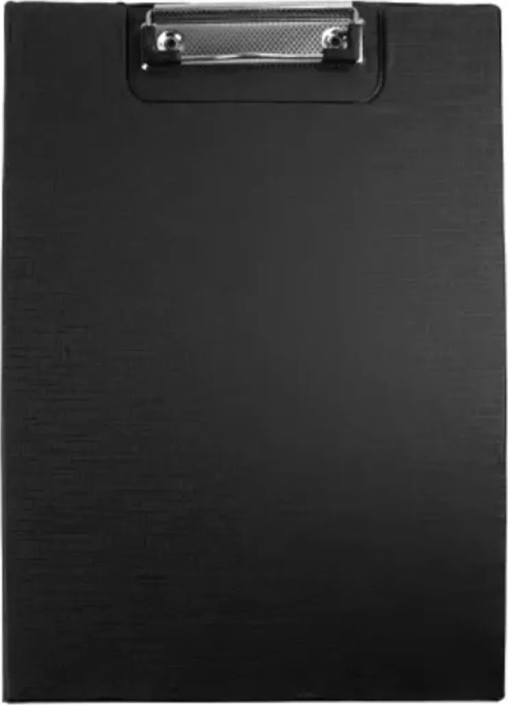 Clipboard dublu, negru, A4