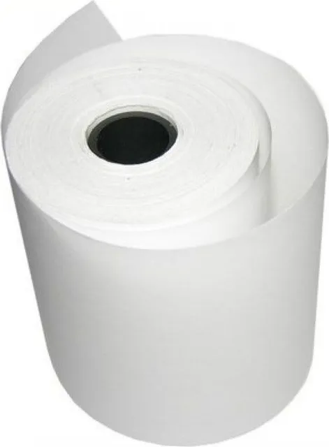 Rola hartie termica 57mm x 25m, alba, diametru interior 12 mm