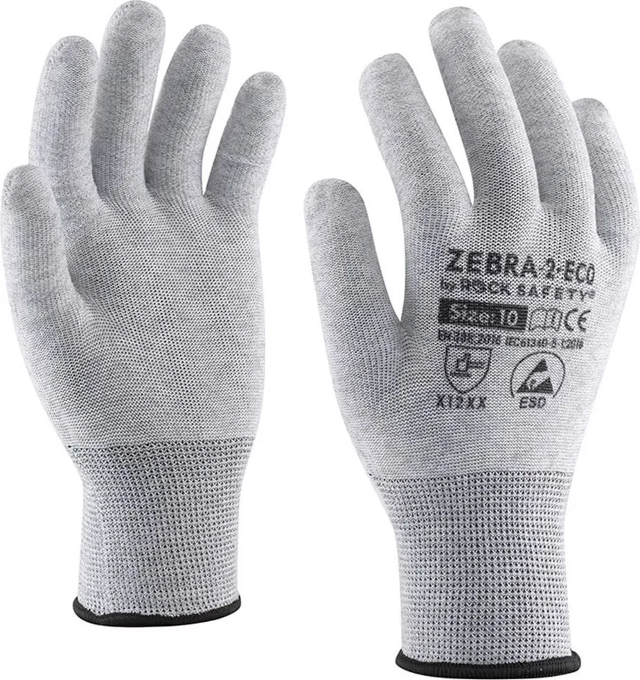 Manusi ESD Zebra 2 Eco, marimea 9