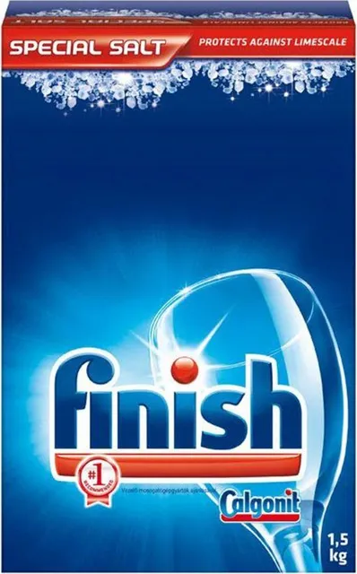 Sare Finish pentru masina de spalat vase, 1.5 kg