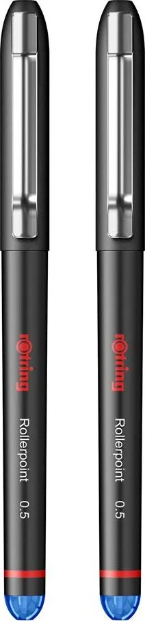 Set 2 rollere Rotring, albastre