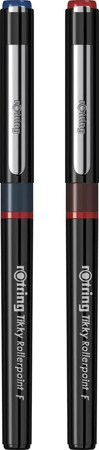 Set roller Rotring Tikky, albastru, rosu