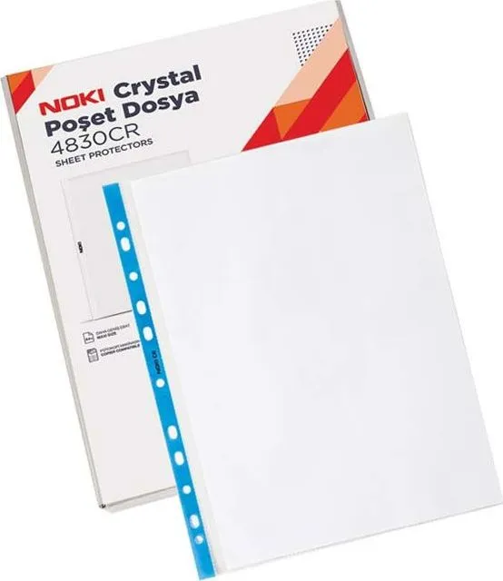 File de protectie cristal, 90 microni, margine albastra, 100 bucati/set