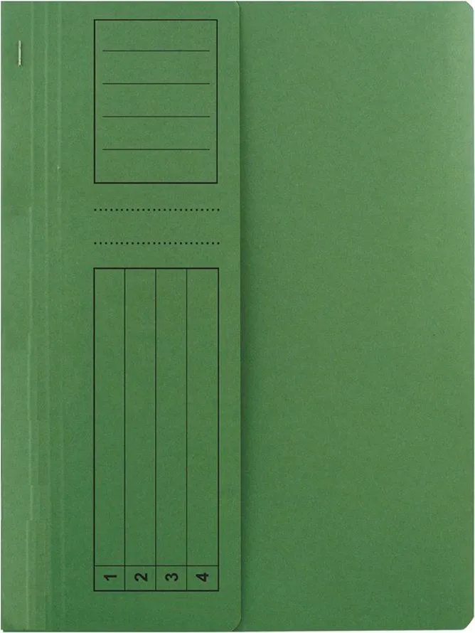 Dosar plic Basic, carton, vernil, 10 bucati/set