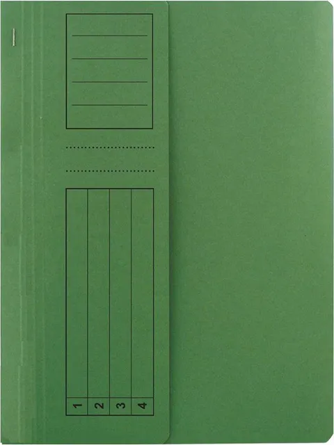 Dosar plic Basic, carton, vernil, 10 bucati/set