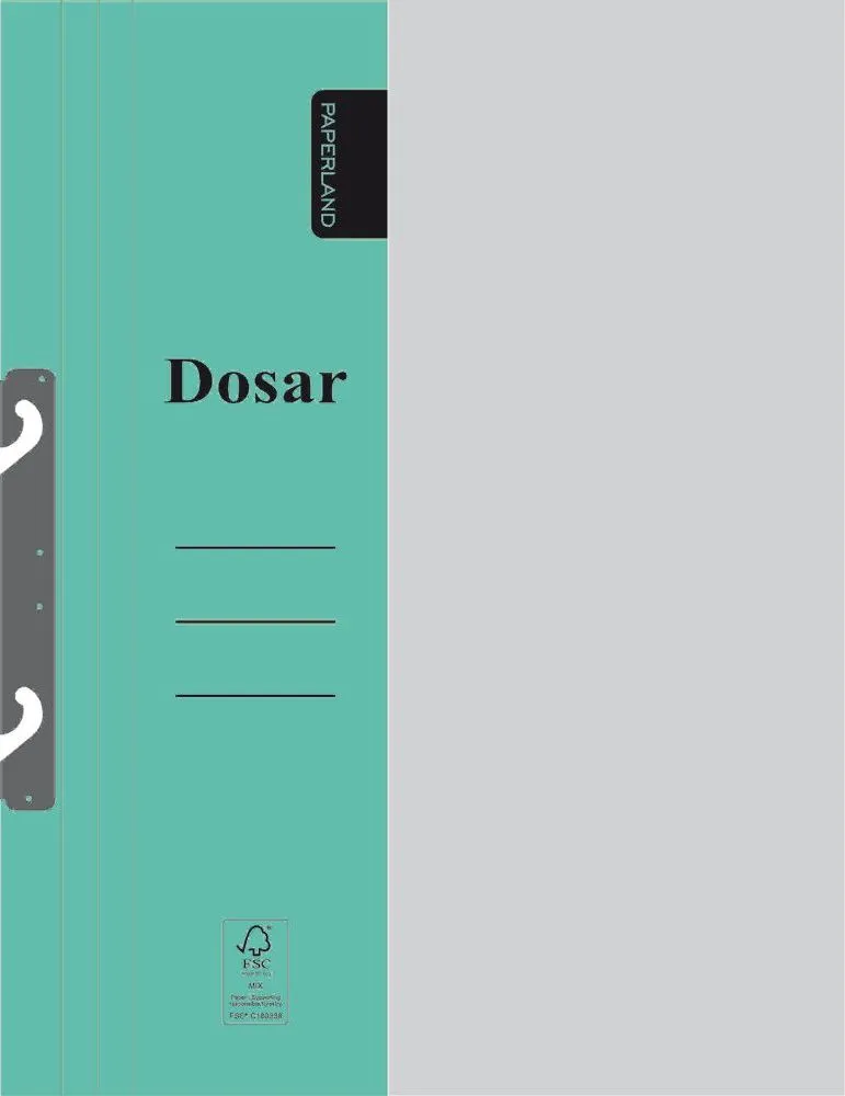 Dosar carton colorat pentru documente A4, 300 g/mp