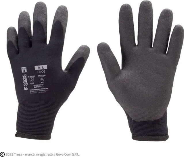 Manusi de protectie pentru frig Coverguard Euroice 2, poliamida, imersie HPT (PVC), marime 7