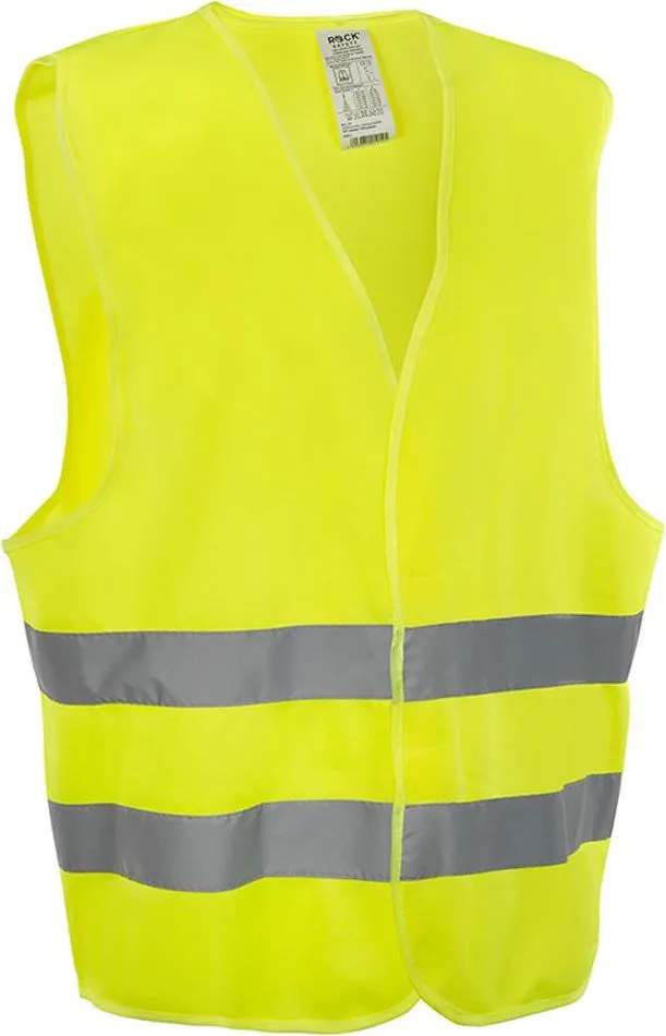 Vesta semnalizare Rock Safety, galben, marimea L