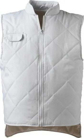 Vesta de lucru Albatros Coverguard, alba, matlasata, marime S