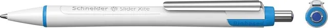 Pix gel Schneider Slider Xite, cu mecanism, varf 0.6 mm, scriere albastru