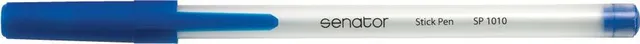 Pix, Senator, Stick Pen, seria 1000, 0.7 mm, plastic, albastru