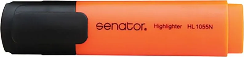 Textmarker Senator seria 1000, varf 1- 5 mm, portocaliu