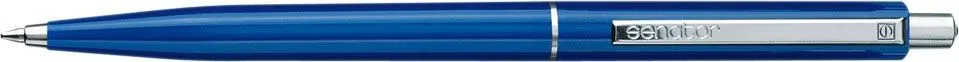 Pix cu mecanism, Senator, Point Classic, 0.8 mm, plastic, albastru