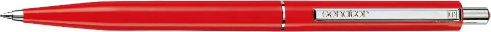 Pix cu mecanism, Senator, Point Zero, 0.7 mm, plastic, rosu