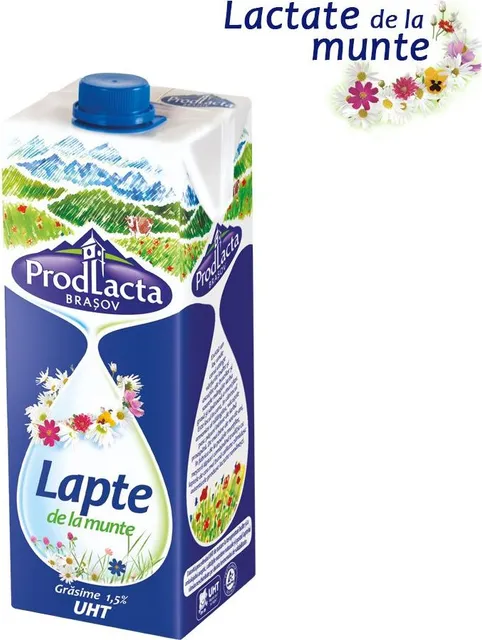 Lapte Prodlacta UHT 1.5% grasime, 1L