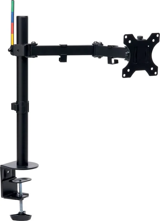 Suport pentru monitor Kensington SmartFit, brat ajustabil si extensibil, cu fixare pe birou, negru