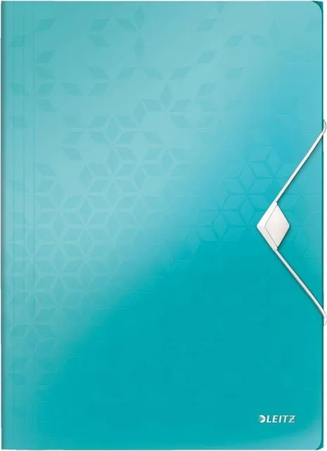 Mapa cu elastic Leitz WOW, PP, A4, 150 coli