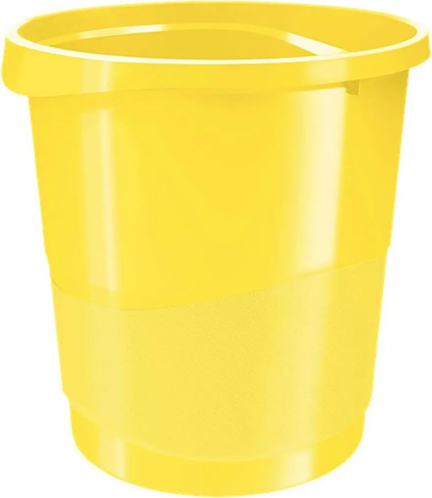 Cos pentru hartii Esselte Europost, galben, 14 L