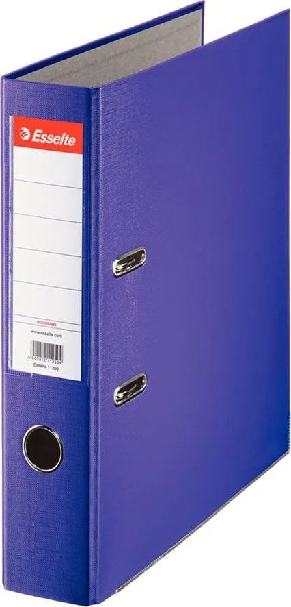 Biblioraft Esselte Economy, PP, A4, 75 mm, mov