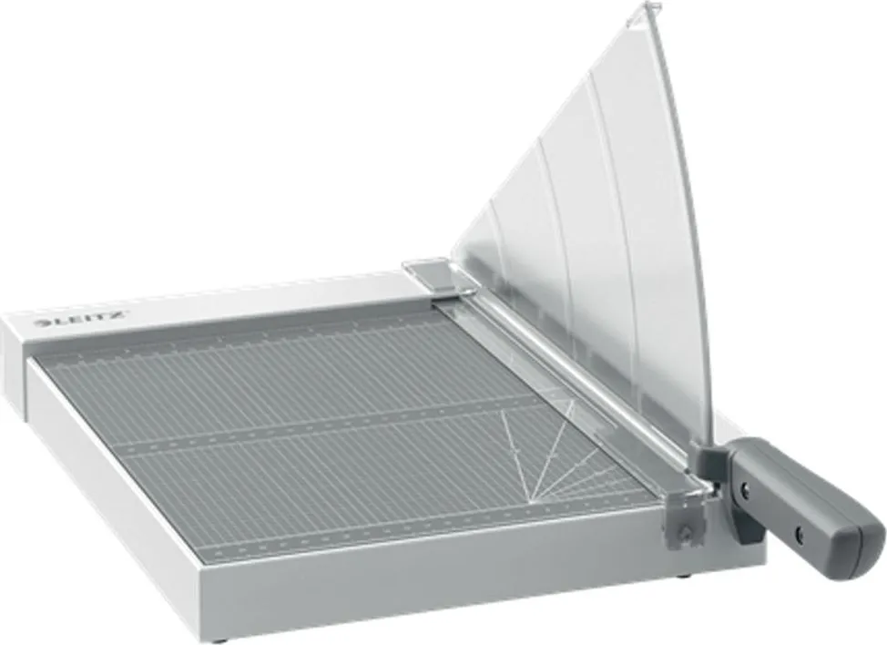 Ghilotina Leitz Home Precision, A4, 8 coli, gri