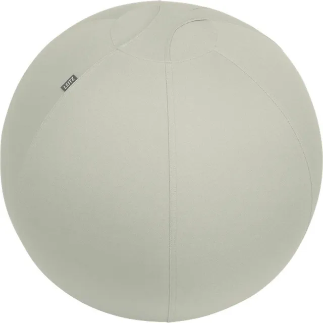 Minge ergonomica Leitz Ergo, pentru sezut sau fitness, cu functie de oprire, 65 cm, gri-pastel
