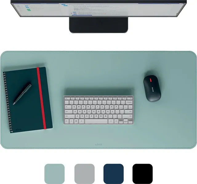 Mousepad Leitz, 80x40 cm material textil verde menta