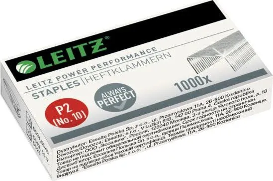 Capse Leitz, Power Performance, numarul 10, 1000 bucati/cutie