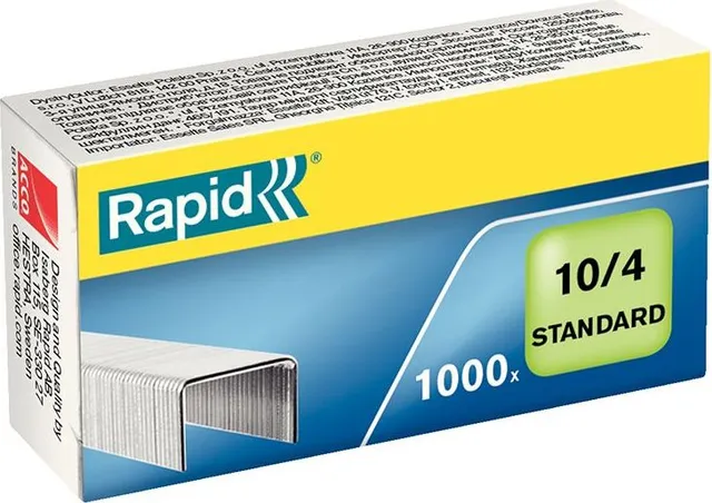 Capse Rapid Standard, 10/4, 2-10 coli, 1000 buc/cutie