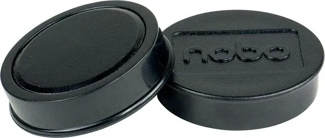 Magneti pentru table NOBO, diametru 38 mm, sustin 20 coli, 10 bucati/set