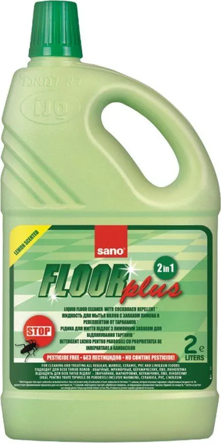 Detergent pardoseala, Sano, Floor Plus, 2 l